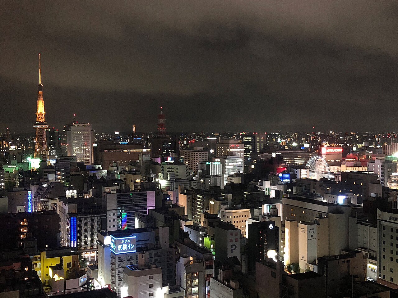 名古屋榮區夜景